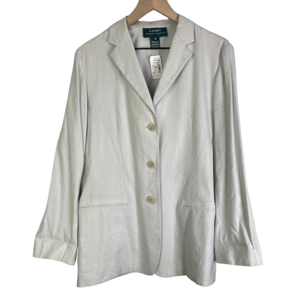 NWT Lauren Ralph Lauren Women’s Linen Blazer